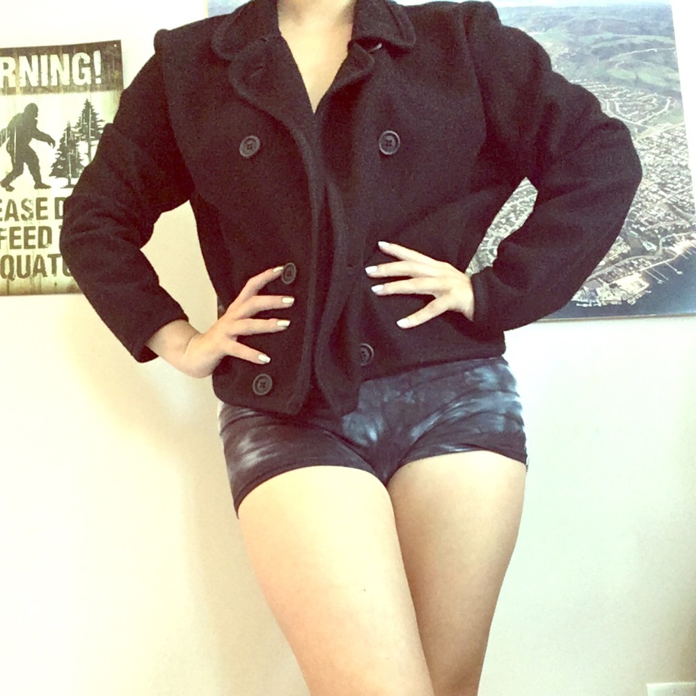 Valerie Steven’s Petites Pure Wool Coat Size PM